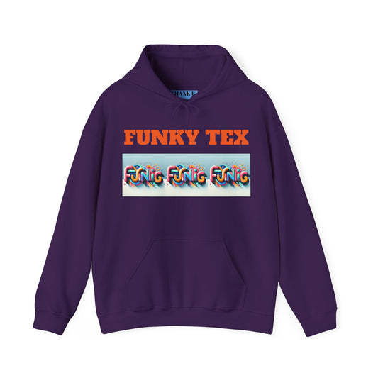 Funky Tex Unisex Heavy Blend™ Hooded Sweatshirt