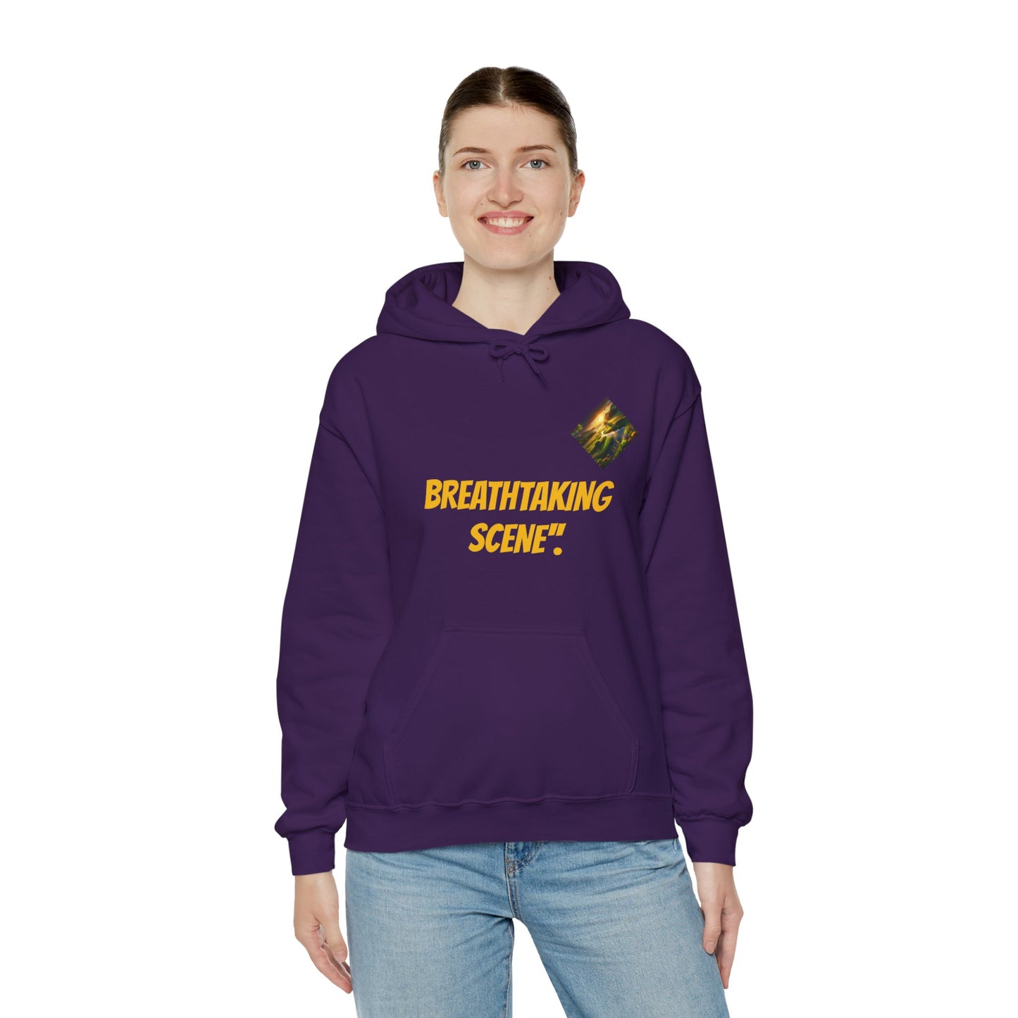 Breath taking Scene Unisex Heavy Blend™ Hooded Sweatshirt