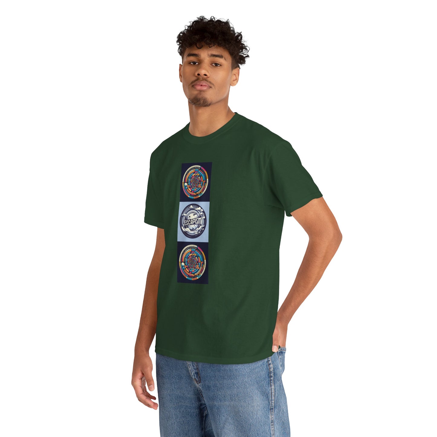 Escapism Heavy 100% Cotton Tee - Zion Legend Fashions