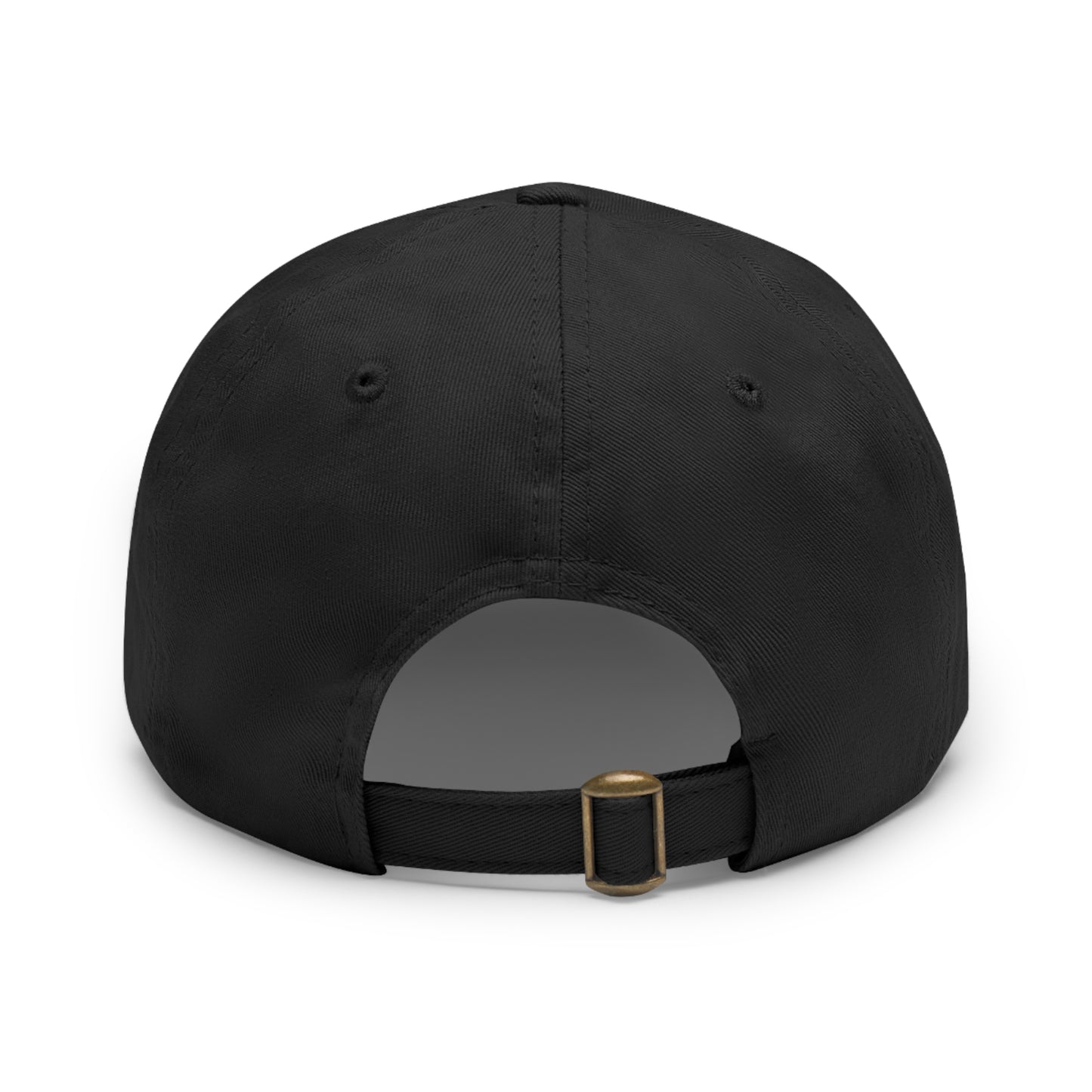 Tricky Mouse Dad Hat with Leather Patch (Round)