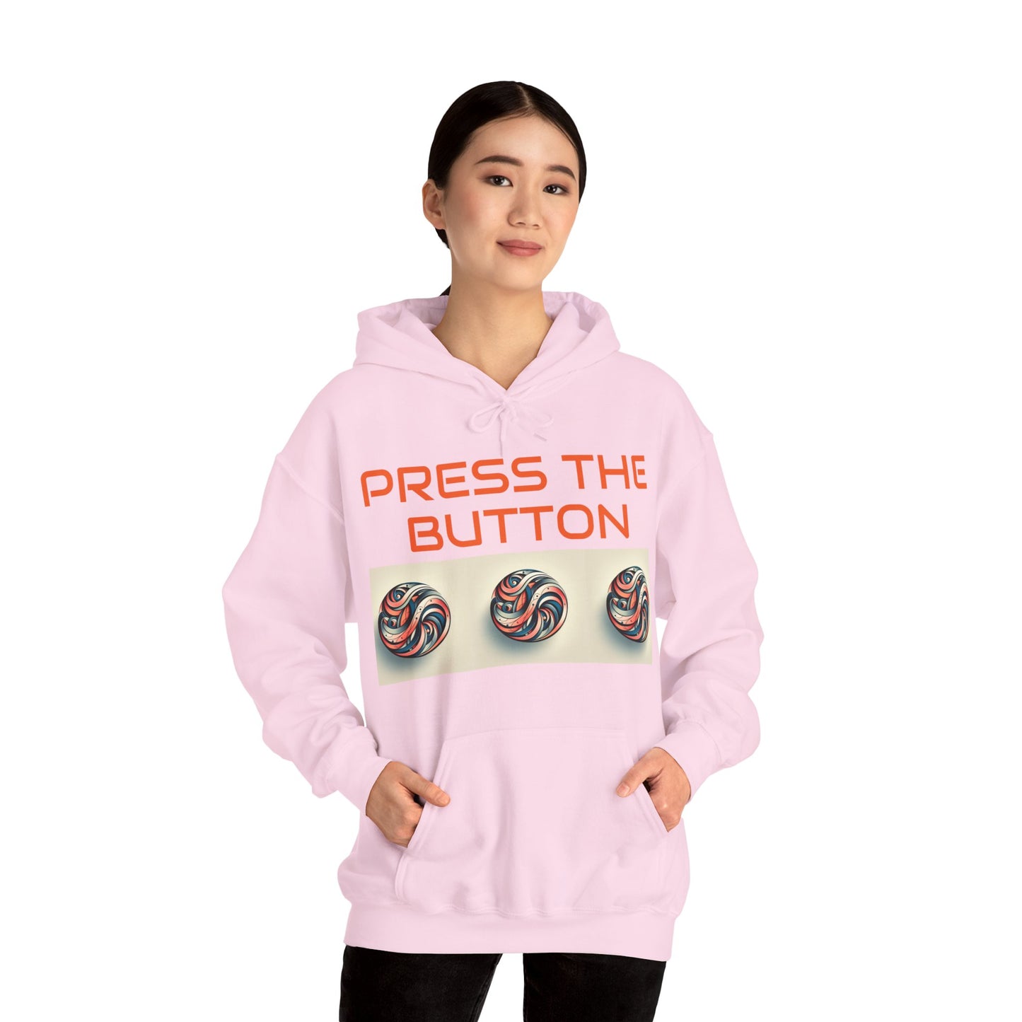 Press The Button Tex Heavy Blend™ Hooded Sweatshirt