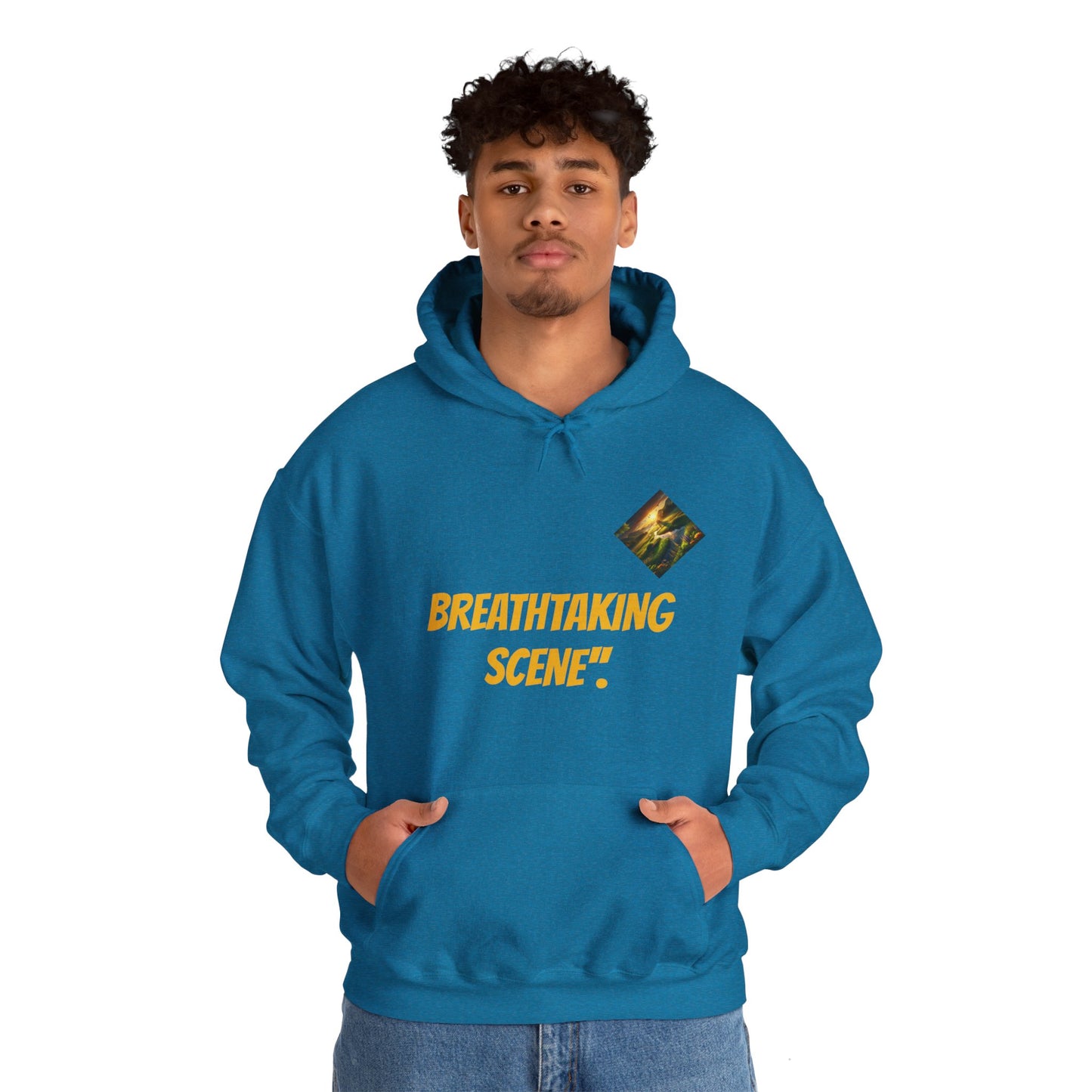 Breath taking Scene Unisex Heavy Blend™ Hooded Sweatshirt