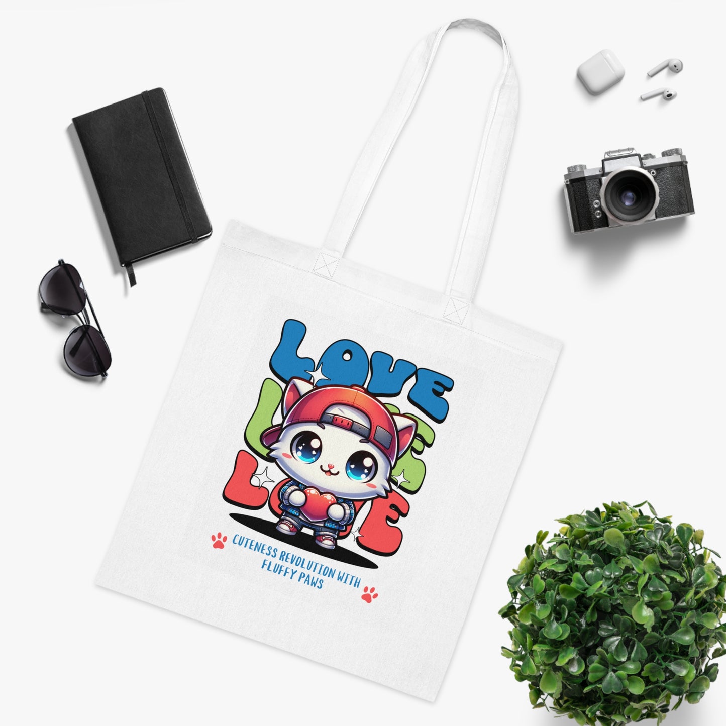 Love Bags Cotton Tote