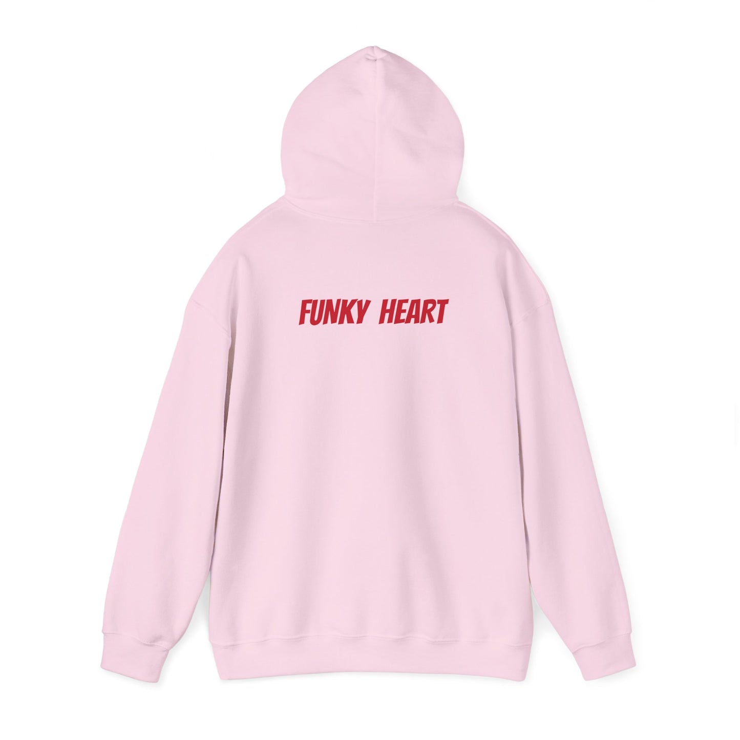 Funky heart Unisex Heavy Blend™ Hooded Sweatshirt