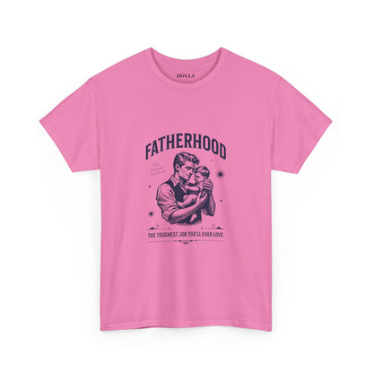 Fatherhood Men's  Heavy Cotton Tee