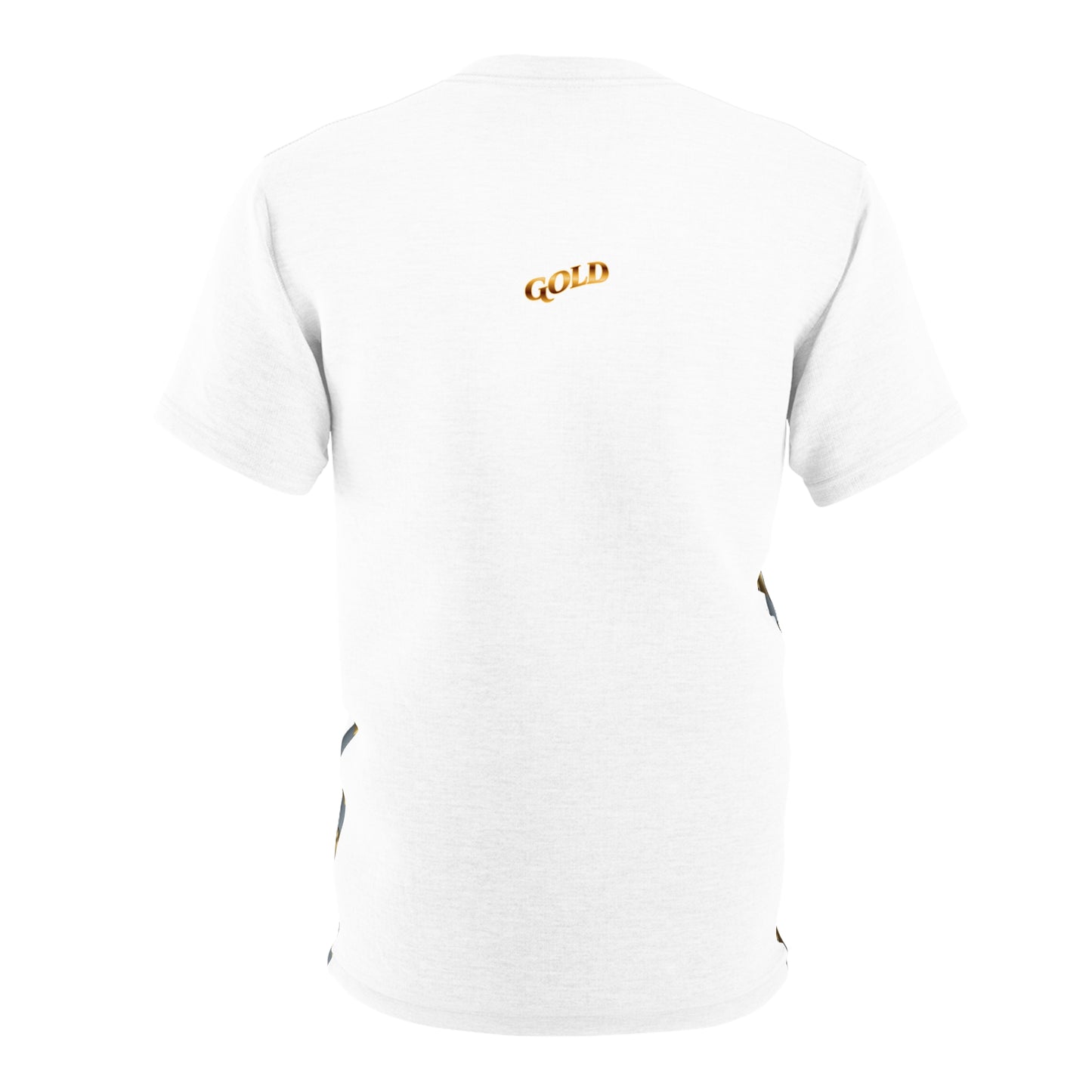 Gold Unisex Cut & Sew Tee (AOP)