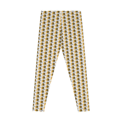 Bee Stretchy Leggings (AOP)