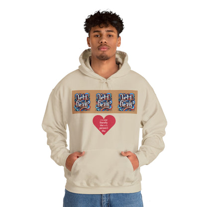 Funky Lett Unisex Heavy Blend™ Hooded Sweatshirt