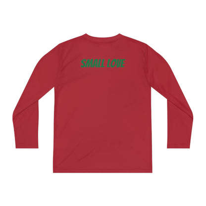 Small Love Youth Long Sleeve Competitor Tee