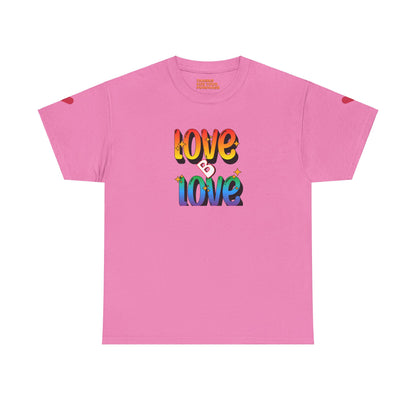 Love B Love  Unisex Heavy Cotton Tee Shirts For a Sunny colourful summer  .