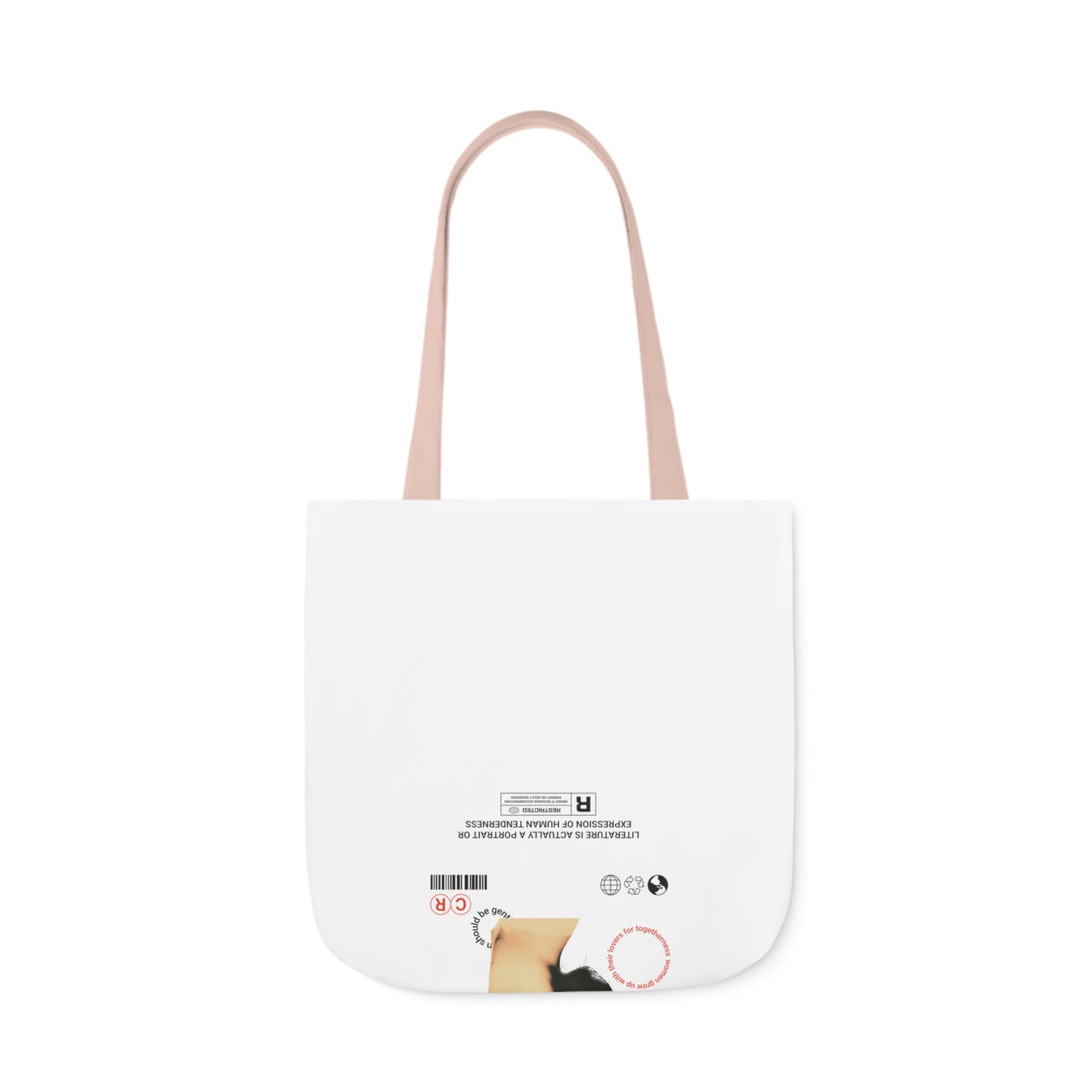 Month Canvas Tote Bag, 5-Color Straps