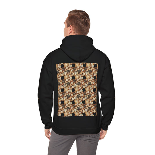 Yes Sir Grid Unisex Heavy Blend™ Hooded Sweatshirt