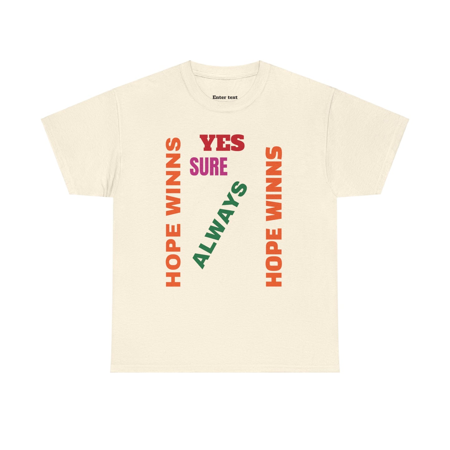 Yes  Unisex Heavy Cotton Tee