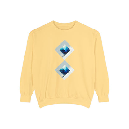 ZLF Designer Blue Square Unisex Sweatshirt - Zion Legend Fashions