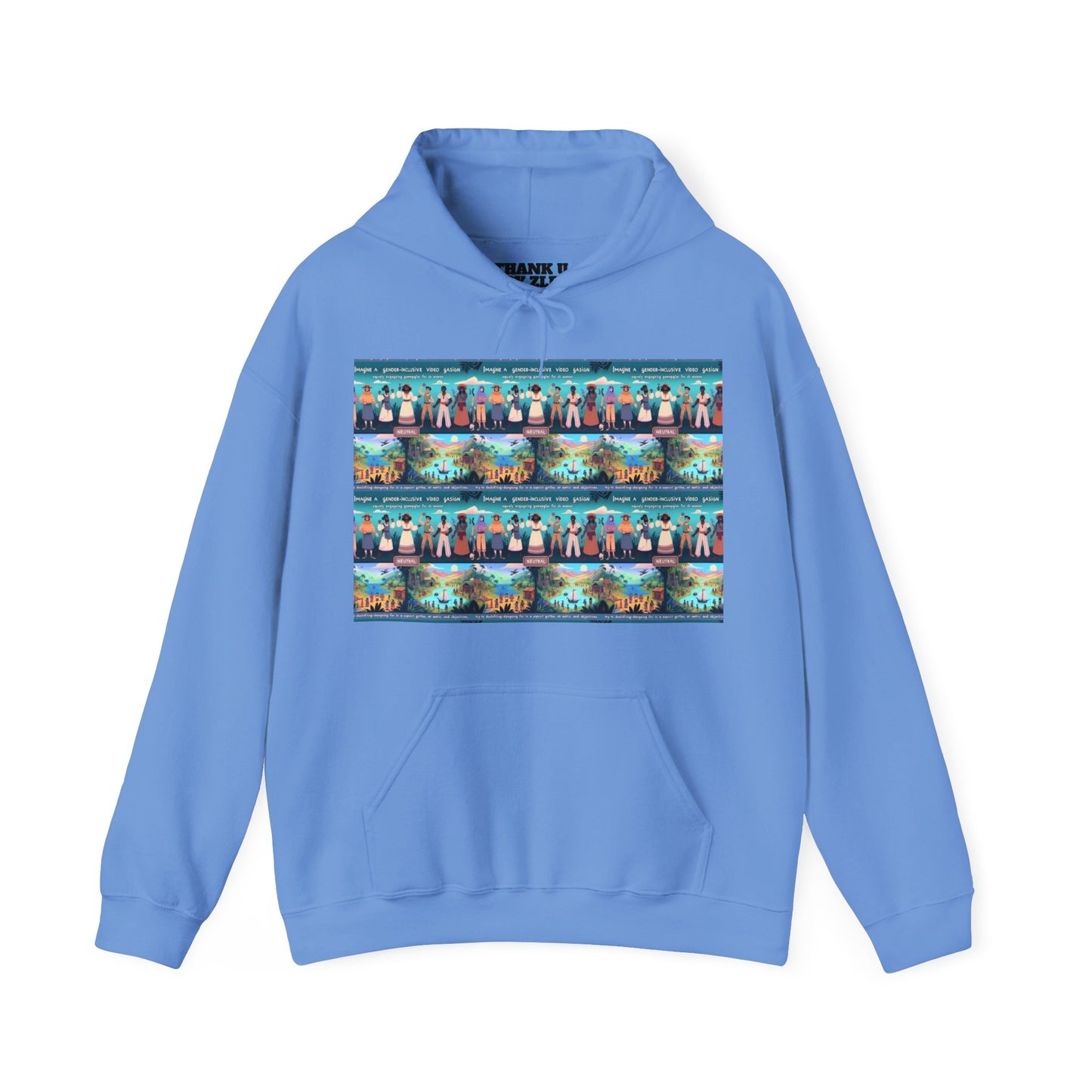 Cultural colourful Unisex Heavy Blend™ Hooded Sweatshirt