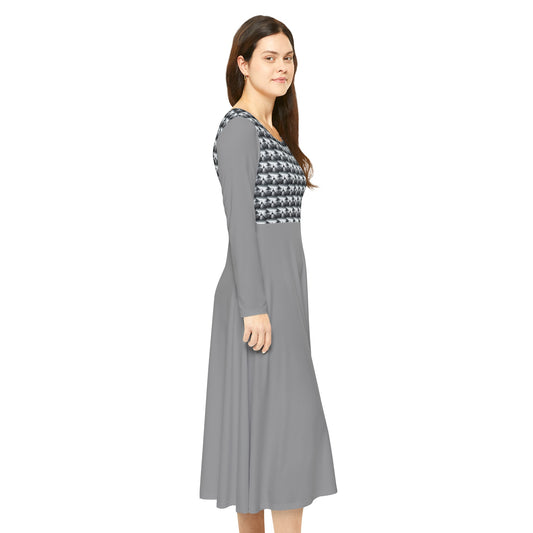 Women's Long Sleeve Dance Dress (AOP)