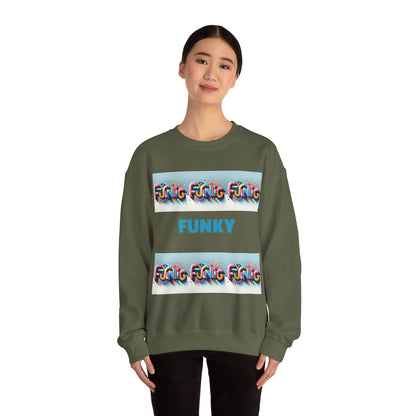 Funky Unisex Heavy Blend™ Crewneck Sweatshirt