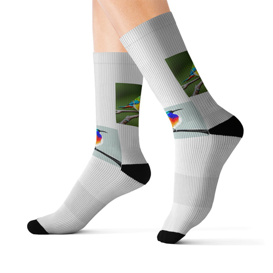 Bird Sublimation Socks  -  Available in USA Only