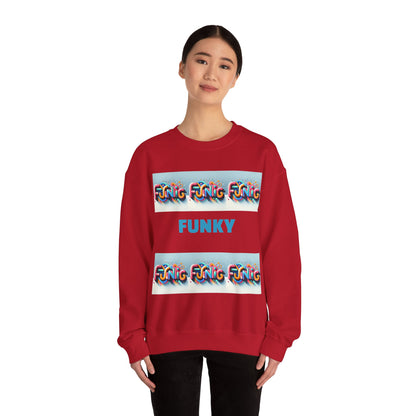 Funky Unisex Heavy Blend™ Crewneck Sweatshirt