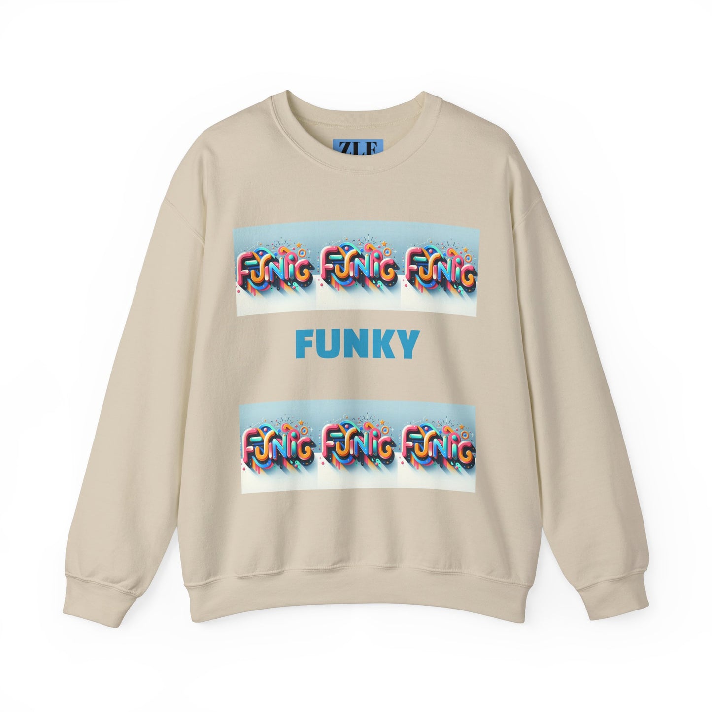 Funky Unisex Heavy Blend™ Crewneck Sweatshirt