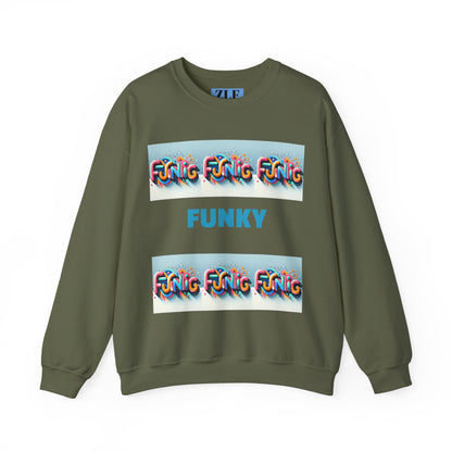 Funky Unisex Heavy Blend™ Crewneck Sweatshirt