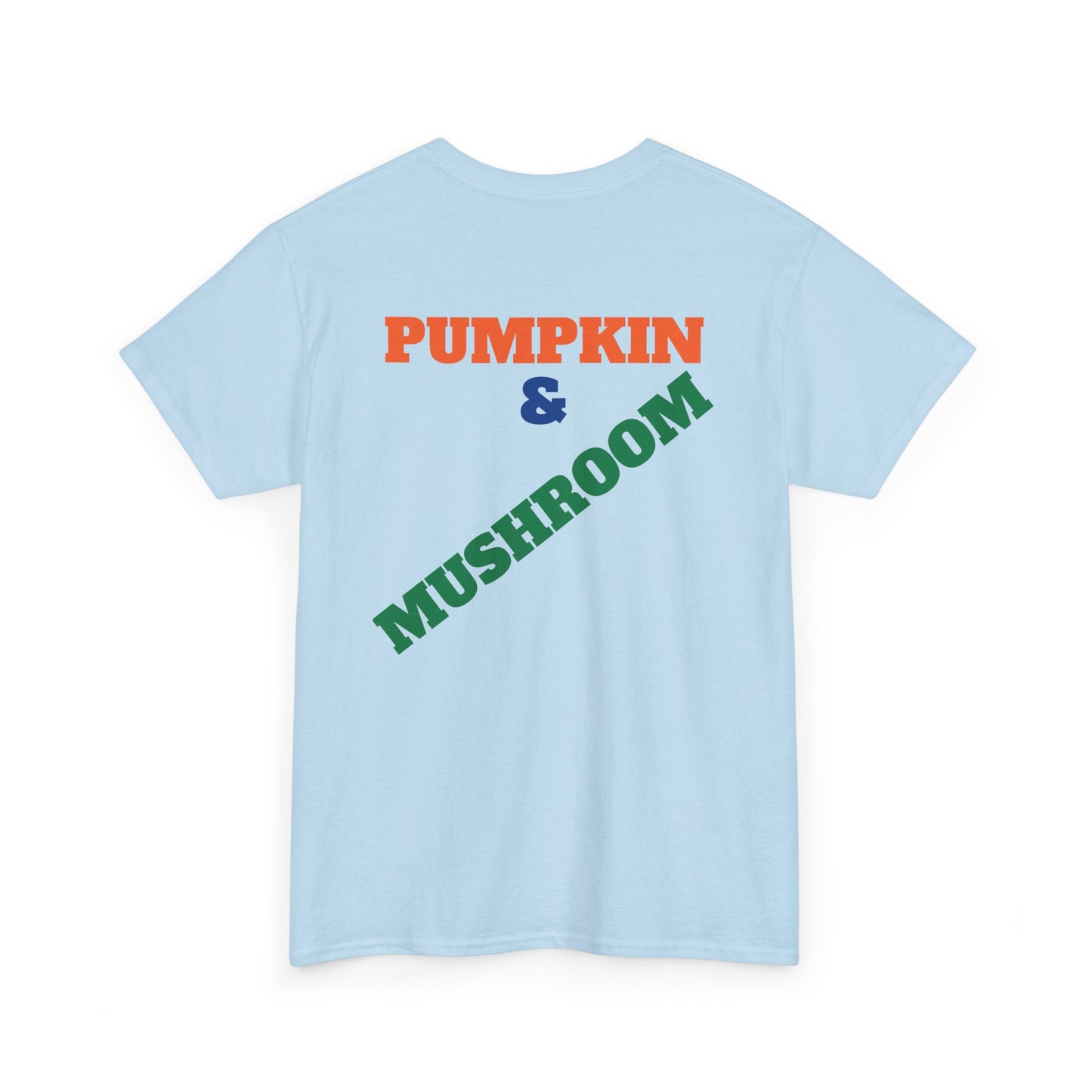 Pumpkin & Mushroom Unisex Heavy Cotton Tee