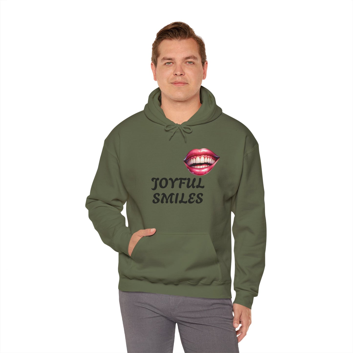 Joyful Smiles Unisex Heavy Blend™ Hooded Sweatshirt