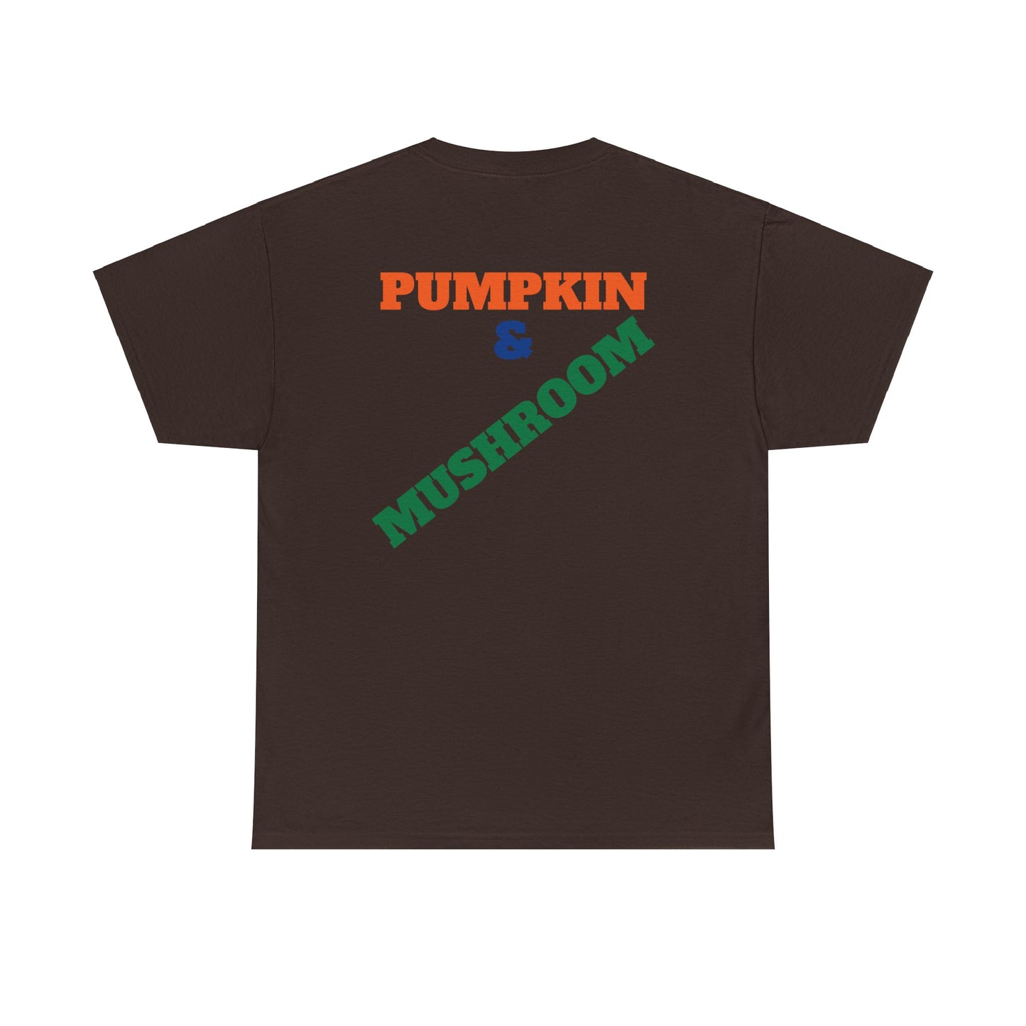 Pumpkin & Mushroom Unisex Heavy Cotton Tee