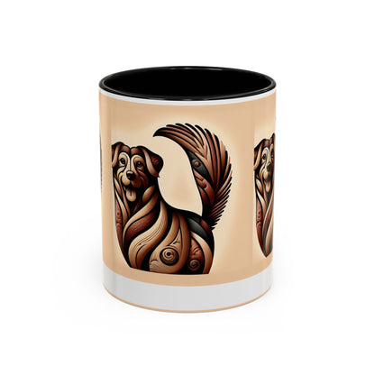 Accent Dog Coffee Mug (11, 15oz)