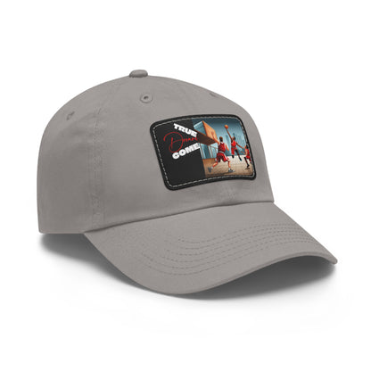 Dream Dad Hat with Leather Patch (Rectangle)