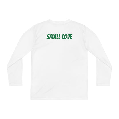 Small Love Youth Long Sleeve Competitor Tee