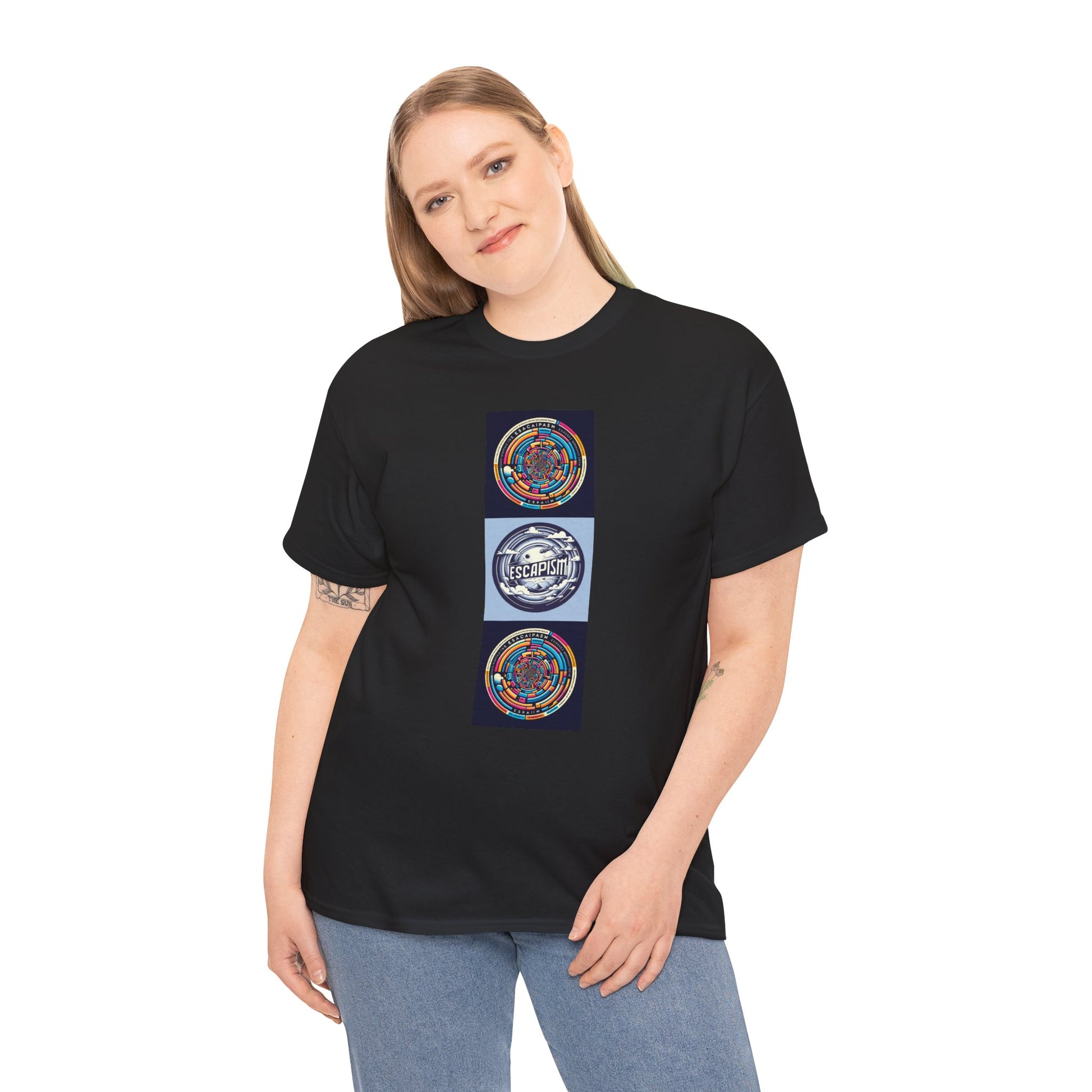 Escapism Heavy 100% Cotton Tee - Zion Legend Fashions