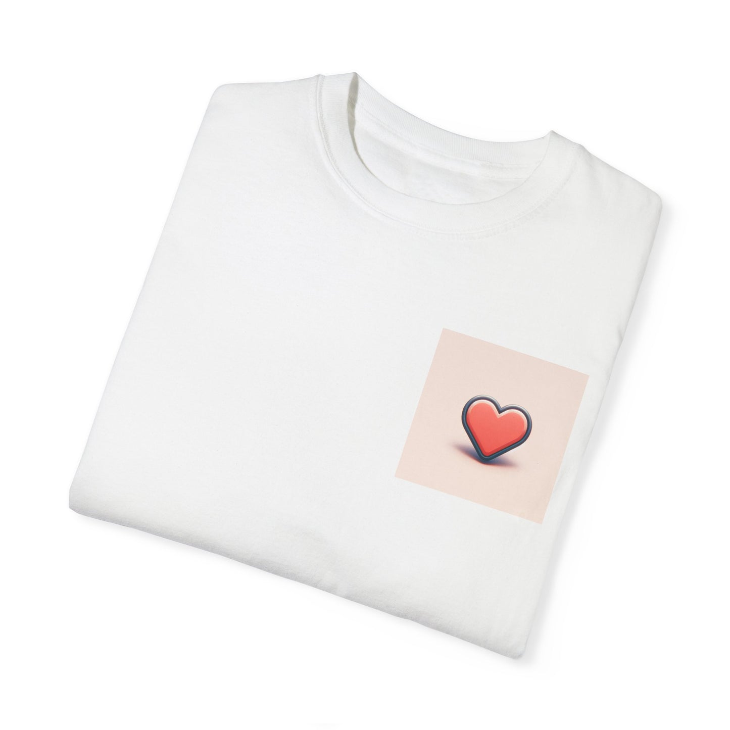 Small Love Unisex Garment-Dyed T-shirt