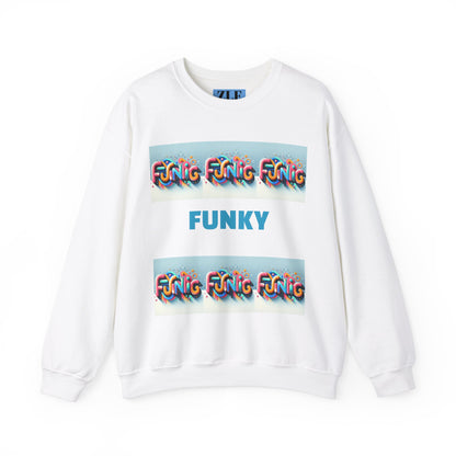 Funky Unisex Heavy Blend™ Crewneck Sweatshirt