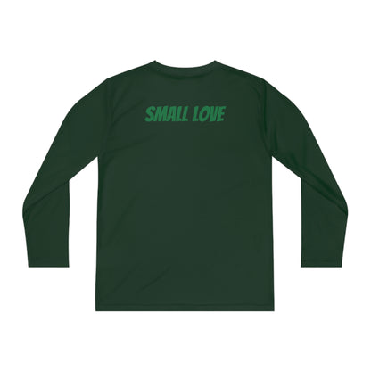 Small Love Youth Long Sleeve Competitor Tee