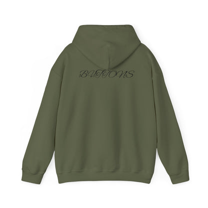 Buttons Unisex Heavy Blend™ Hooded Sweatshirt