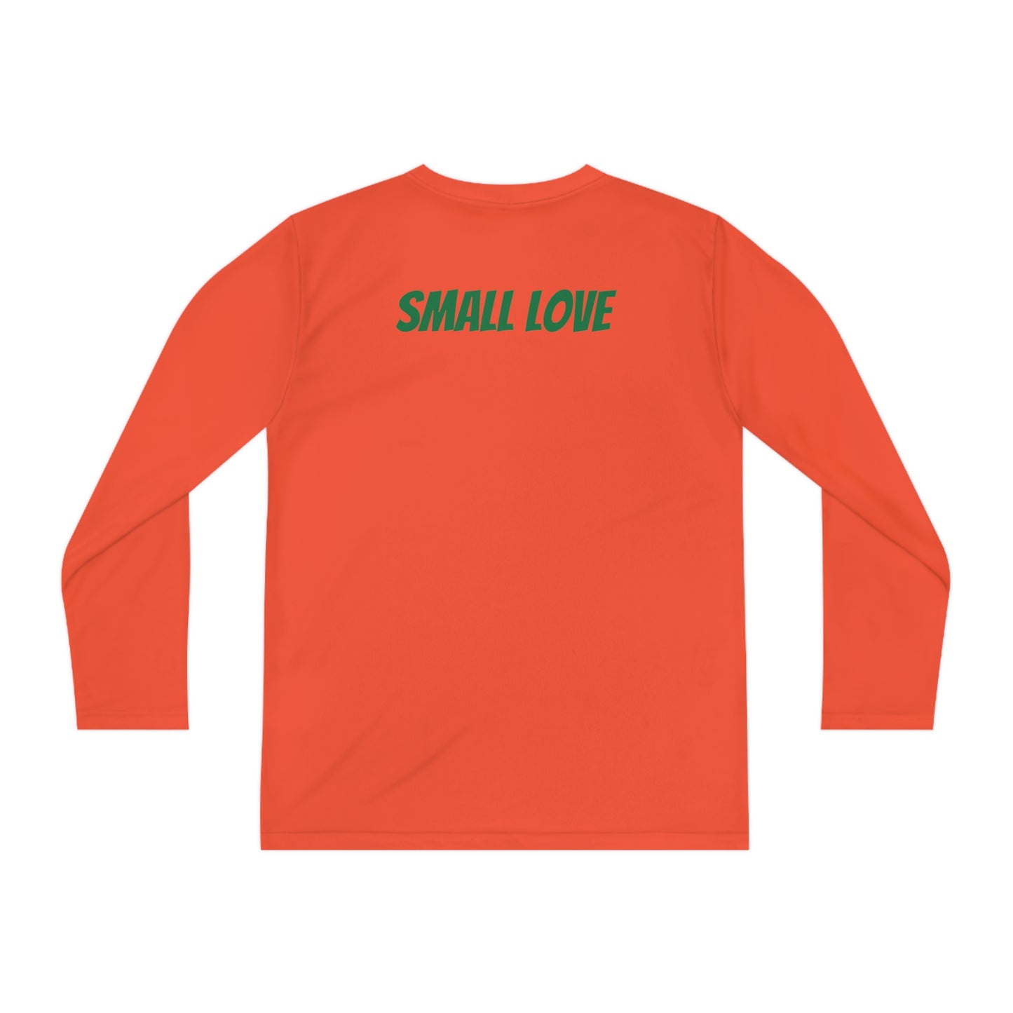 Small Love Youth Long Sleeve Competitor Tee