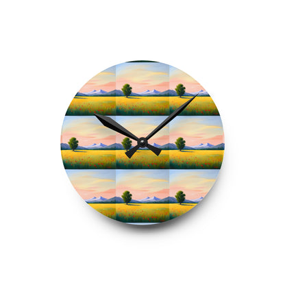 Acrylic Wall Clock