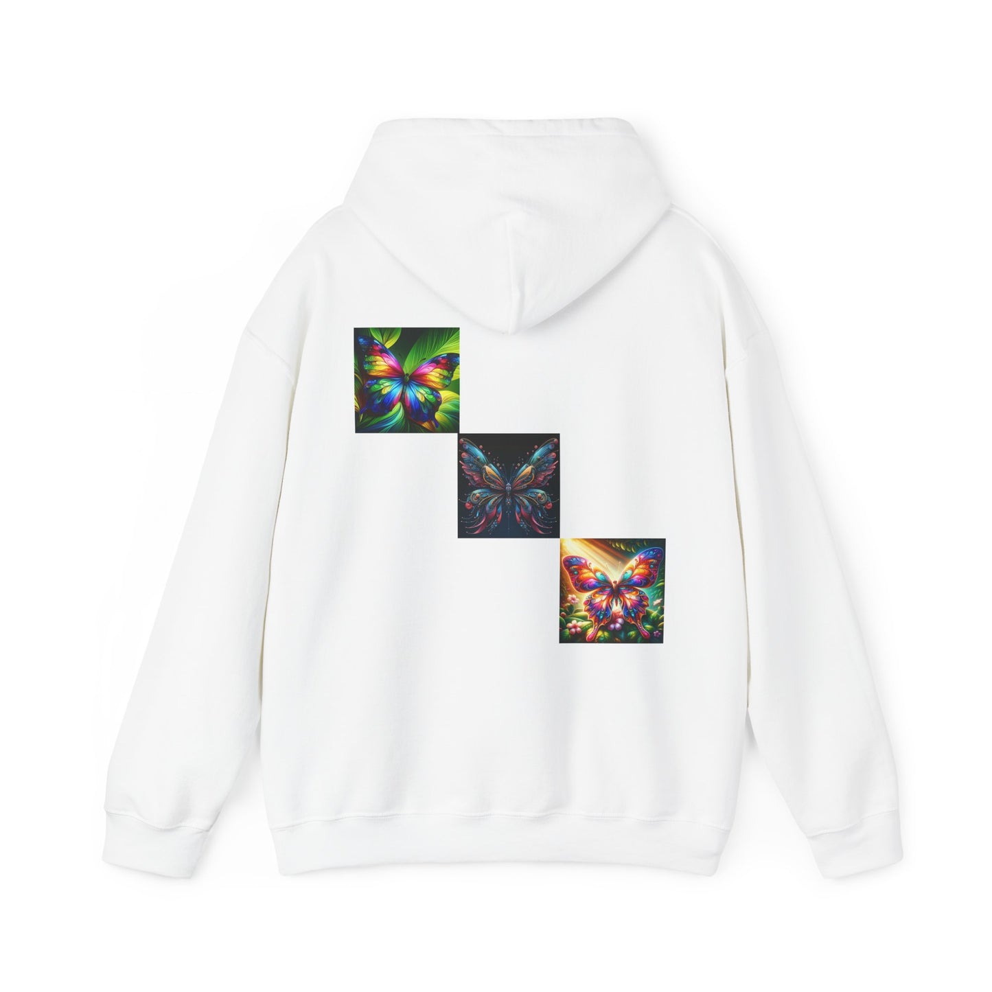 Butterflies Unisex Heavy Blend™ Hooded Sweatshirt