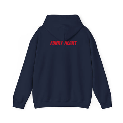 Funky heart Unisex Heavy Blend™ Hooded Sweatshirt