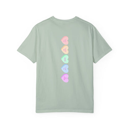 Sky Love Unisex Garment-Dyed T-shirt