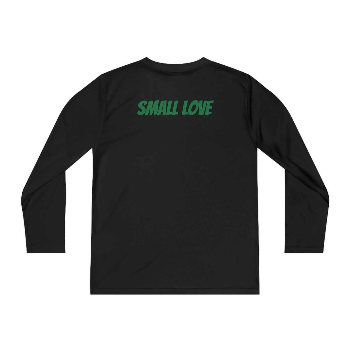 Small Love Youth Long Sleeve Competitor Tee