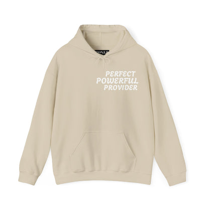 Perfect ,Powerful and Provider Unisex Heavy Blend™ Hooded Sweatshirt