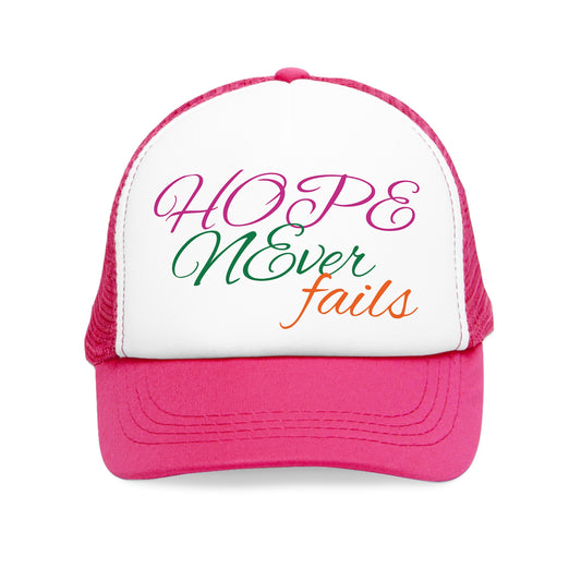 Hope Never Fails Mesh Cap