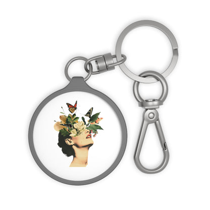 Flower Keyring Tag