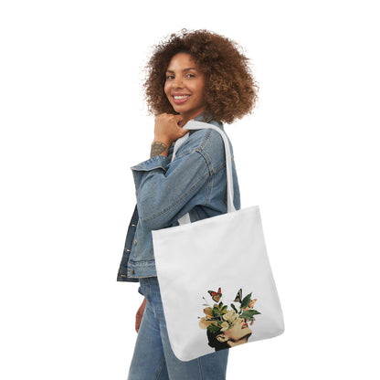 Month Canvas Tote Bag, 5-Color Straps