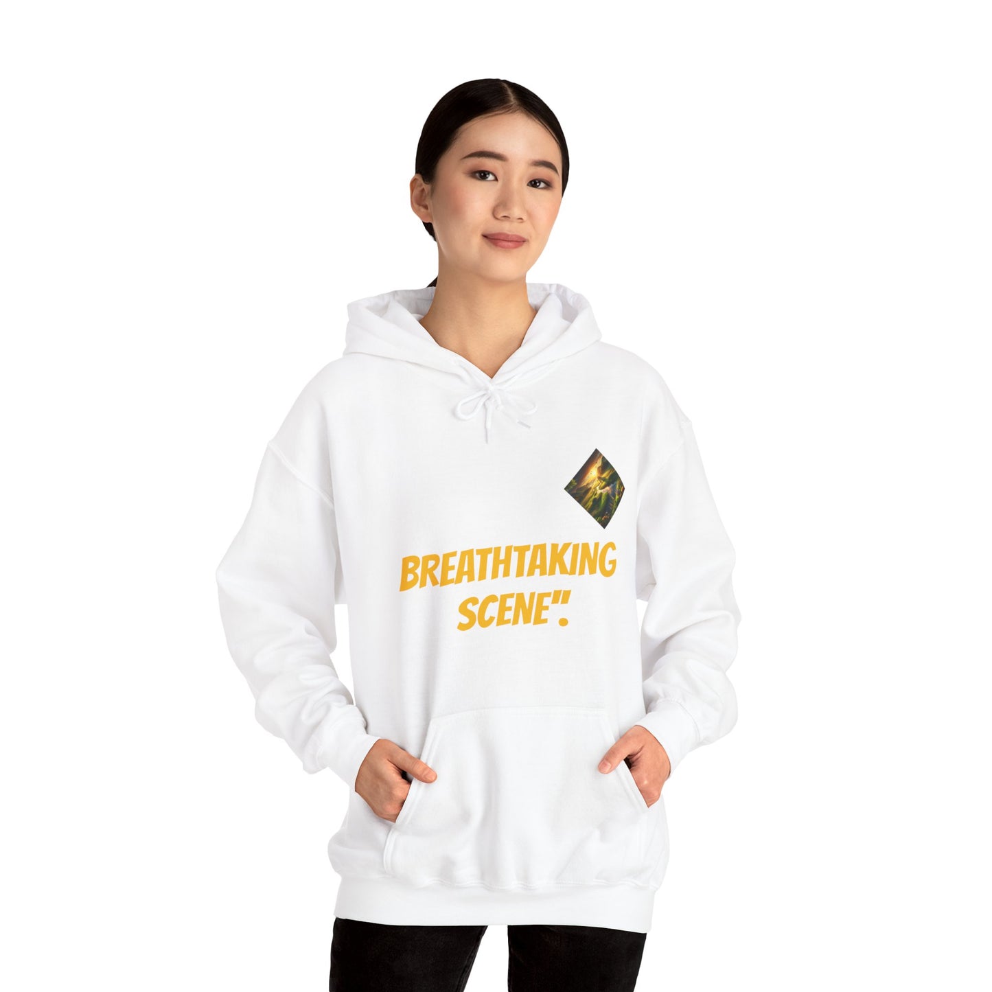 Breath taking Scene Unisex Heavy Blend™ Hooded Sweatshirt