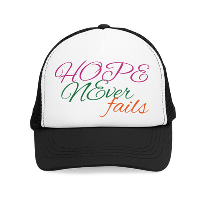 Hope Never Fails Mesh Cap