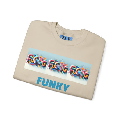 Funky Unisex Heavy Blend™ Crewneck Sweatshirt