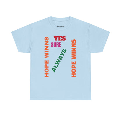 Yes  Unisex Heavy Cotton Tee